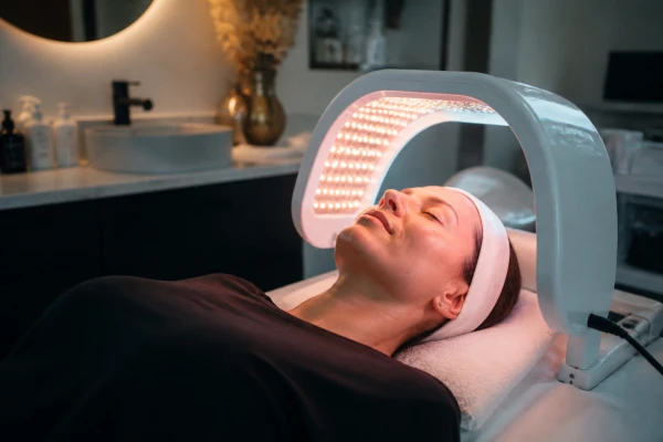 Soin du visage avec la luminothérapie Led à Villemoisson