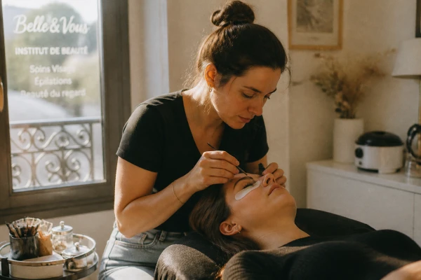 Teinture cils et sourcils Villemoisson